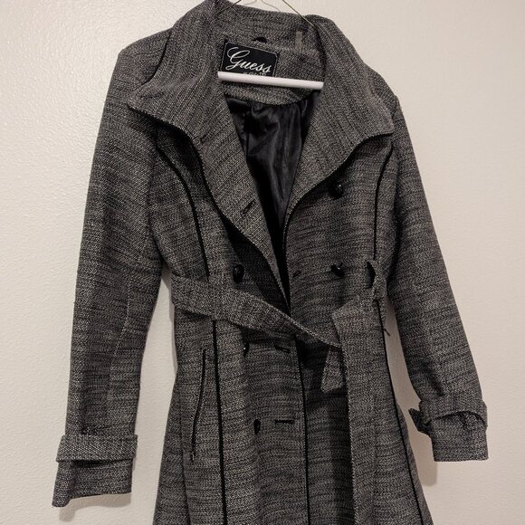 Guess Belted Trench Jacket/Coat - M - NWOT - Picture 1 of 2